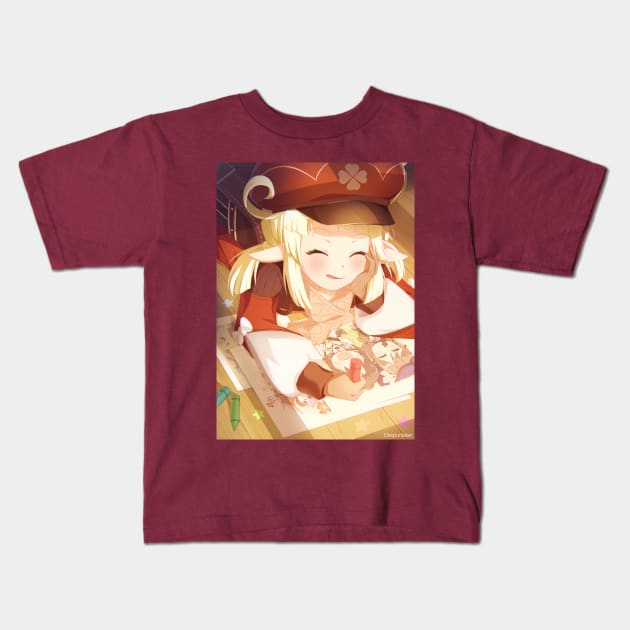 Kokoro Klee Kids T-Shirt by Despuntater